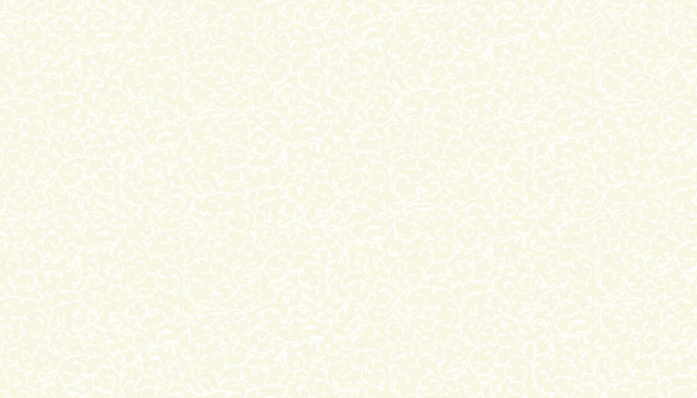 Tissu Patchwork Essentials _ Scroll White on Cream