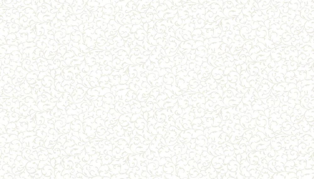 Tissu Patchwork Essentials _ Scroll White on White