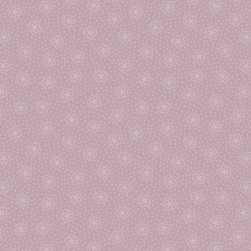 Tissu Patchwork Celtic Faeries - Flowers on heather, Coupon