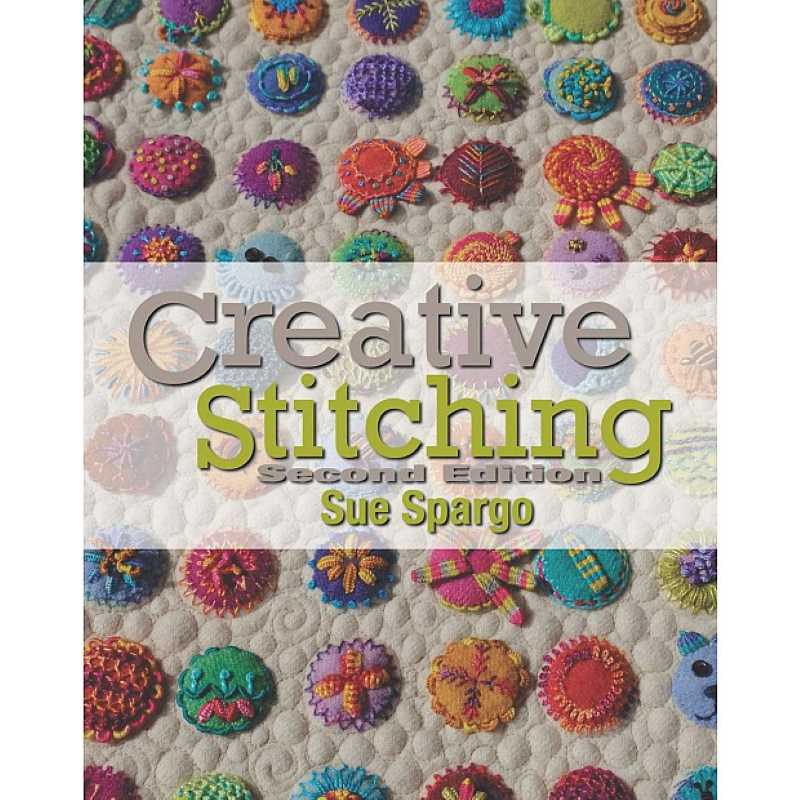 Livre Broderie Sue Spargo "Creative Stitching"