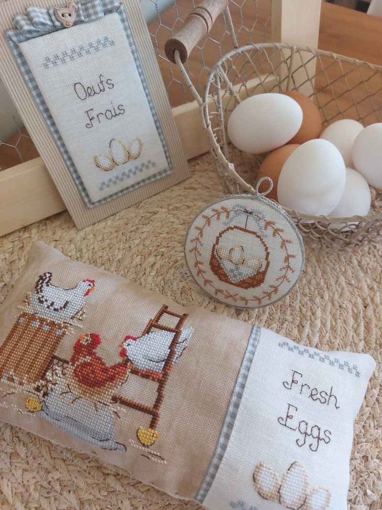 Modèle de Point Compté - Oeufs Frais