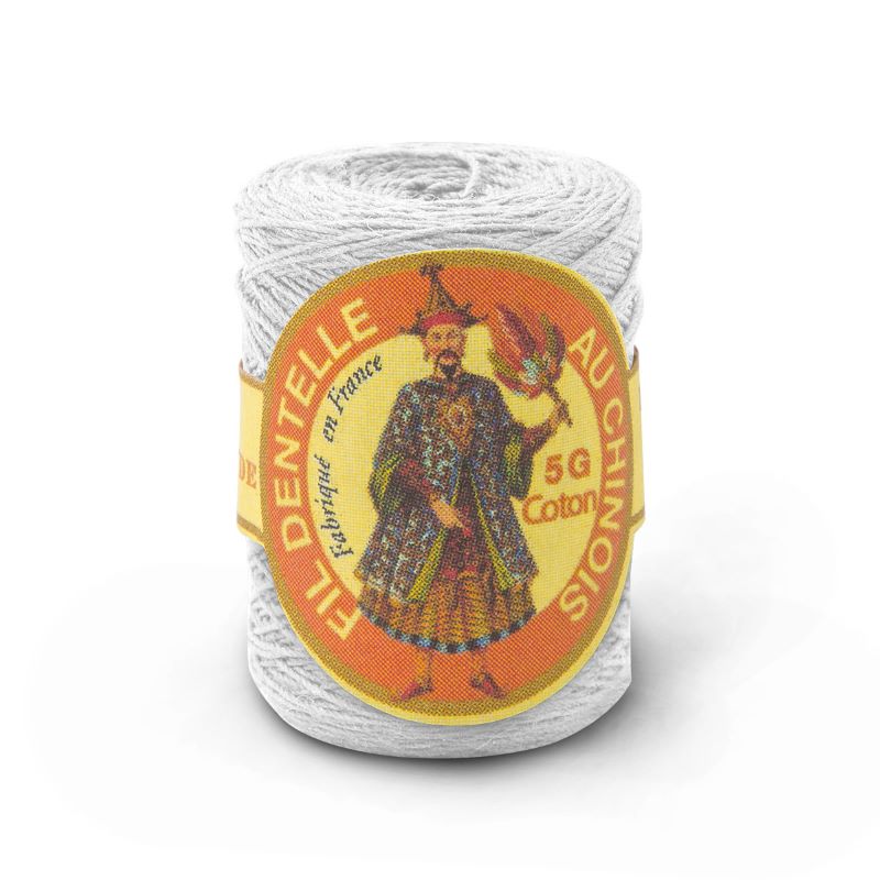 Fil Dentelle Cocon Calais N°6100 - Blanc
