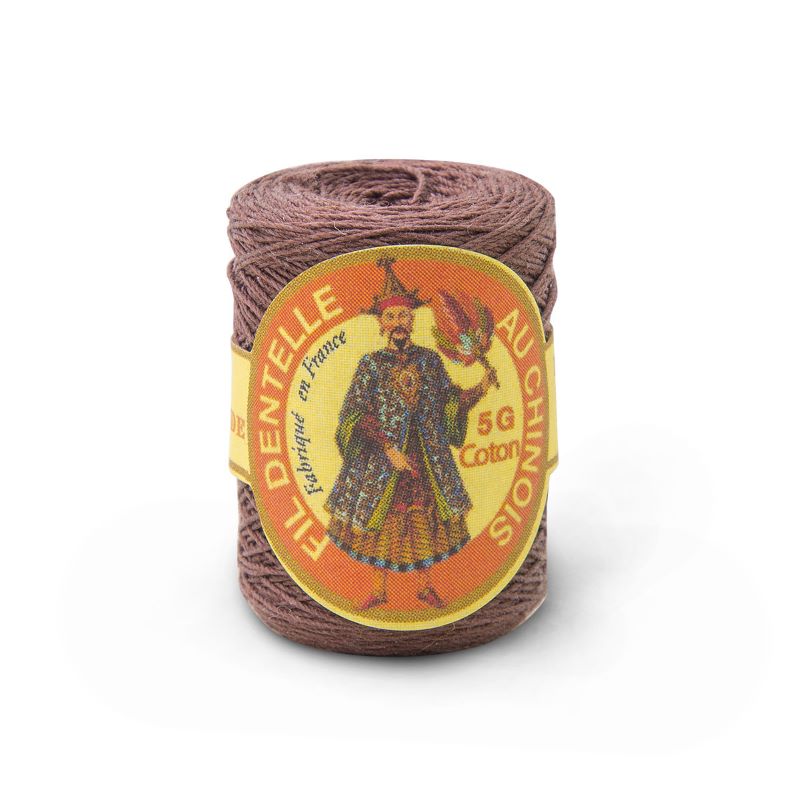 Fil Dentelle Cocon Calais N°6117 - Marron