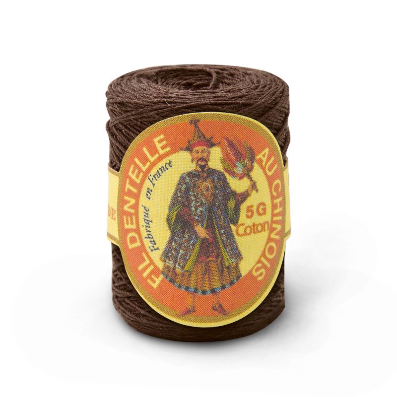 Fil Dentelle Cocon Calais N°6213 - Chocolat