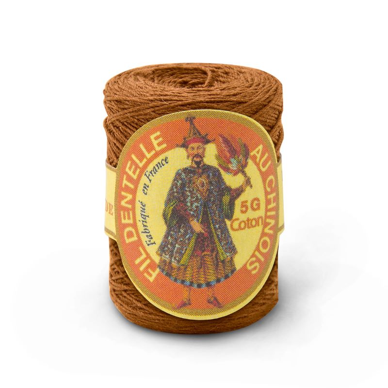 Fil Dentelle Cocon Calais N°6225 - Ocre foncé