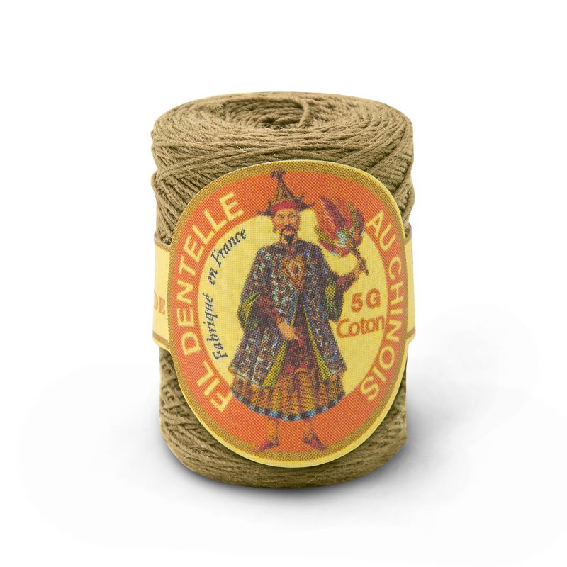 Fil Dentelle Cocon Calais N°6266 - Mastic