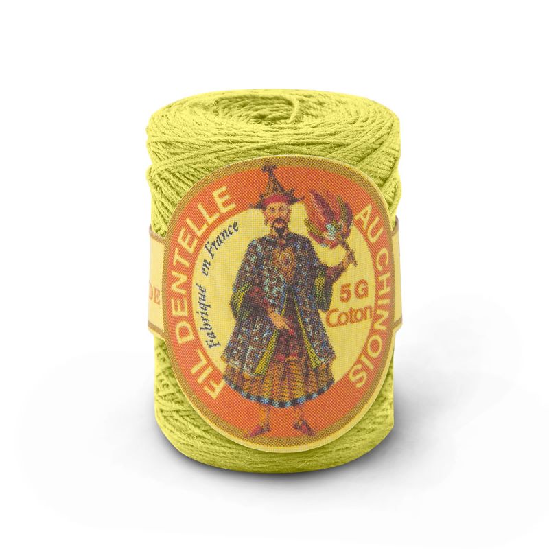 Fil Dentelle Cocon Calais N°6322 - Soufre