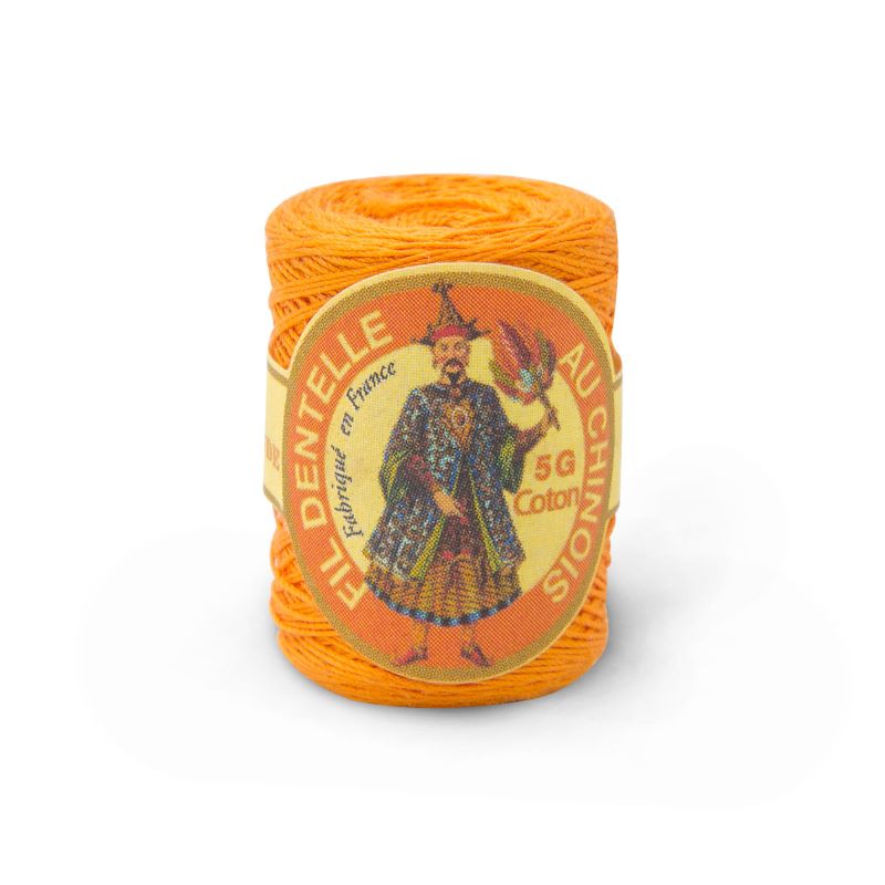 Fil Dentelle Cocon Calais N°6390 - Orange
