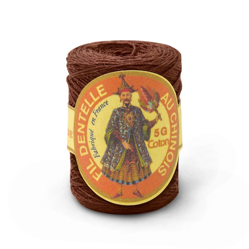 Fil Dentelle Cocon Calais N°6440 - Châtaigne