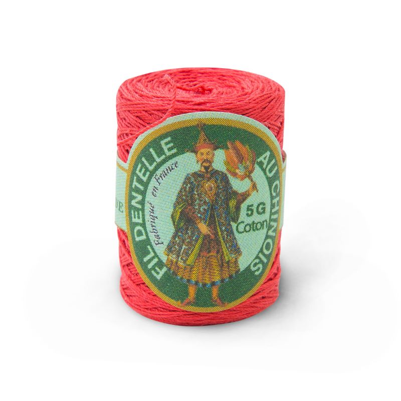 Fil Dentelle Cocon Calais N°6532 - Géranium