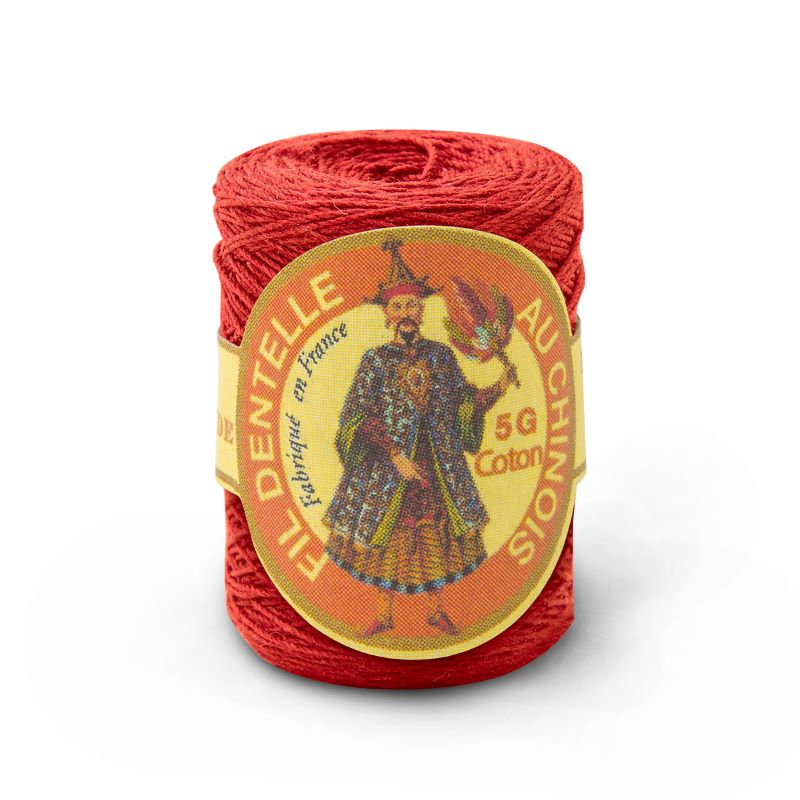 Fil Dentelle Cocon Calais N°6539 - Fraise