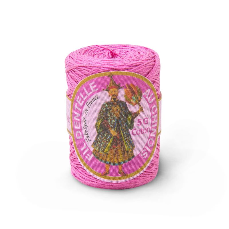 Fil Dentelle Cocon Calais N°6573 - Vieux Rose