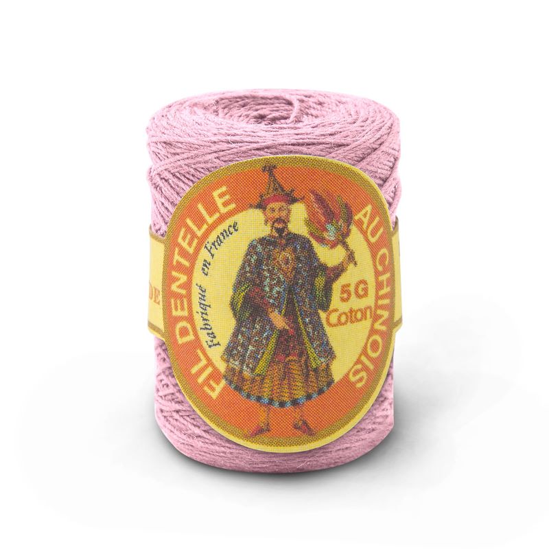 Fil Dentelle Cocon Calais N°6586 - Rose