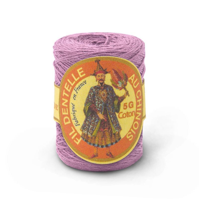 Fil Dentelle Cocon Calais N°6603 - Mauve