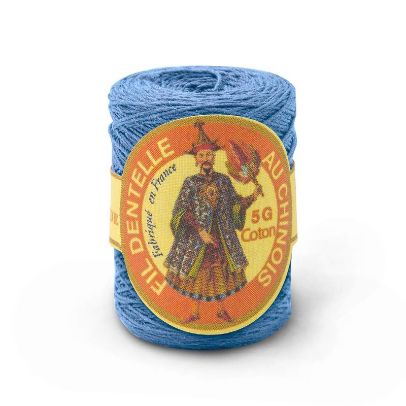 Fil Dentelle Cocon Calais N°6774 - Bleu