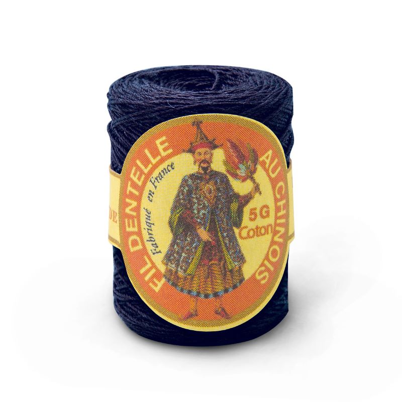 Fil Dentelle Cocon Calais N°6784 - Marine