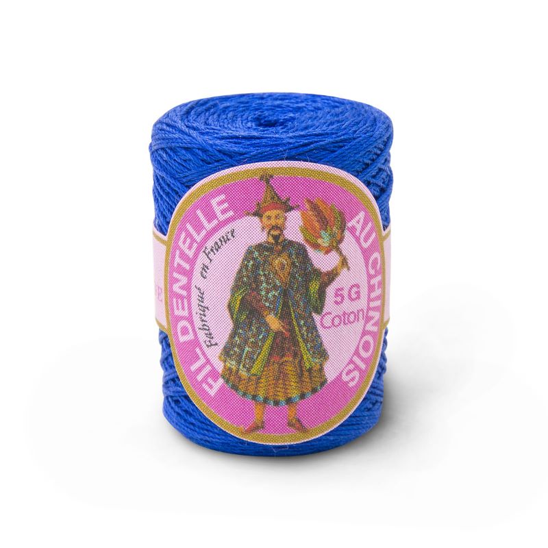 Fil Dentelle Cocon Calais N°6790 - Bleu Roy