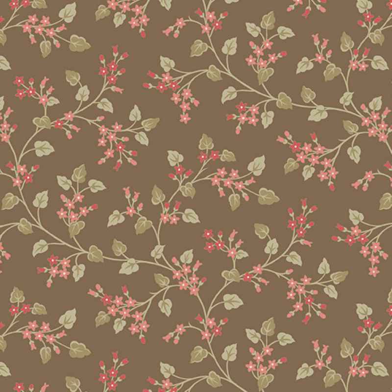 Tissu Patchwork Cocoa Pink "Flower Vine Clay", Coupon