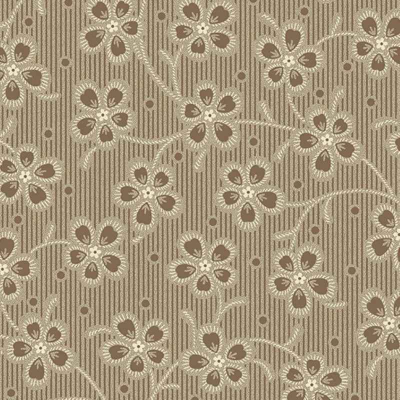 Tissu Patchwork Cocoa Pink "Columbine Walnut"