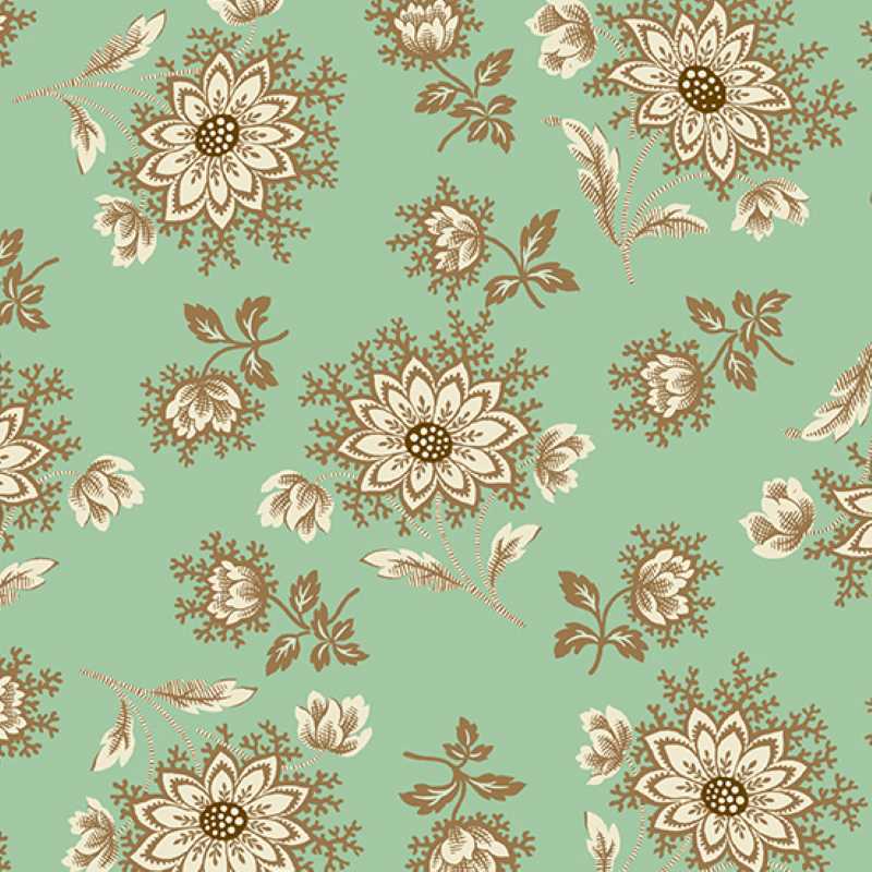 Tissu Patchwork Sienna "Jody Mint", Coupon