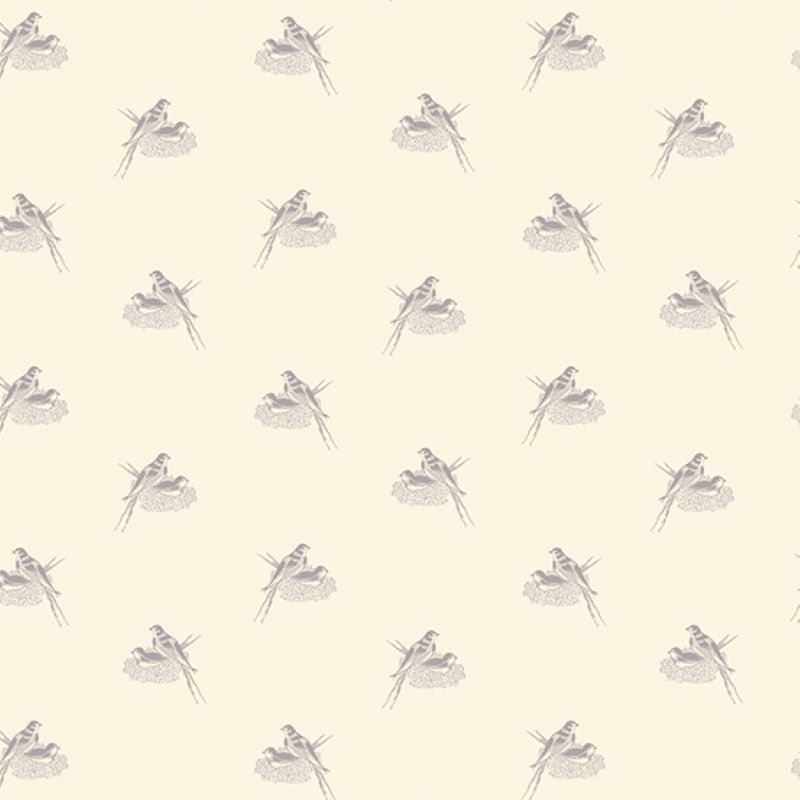 Tissu Patchwork Sienna "Nesting Bird Plum", Coupon