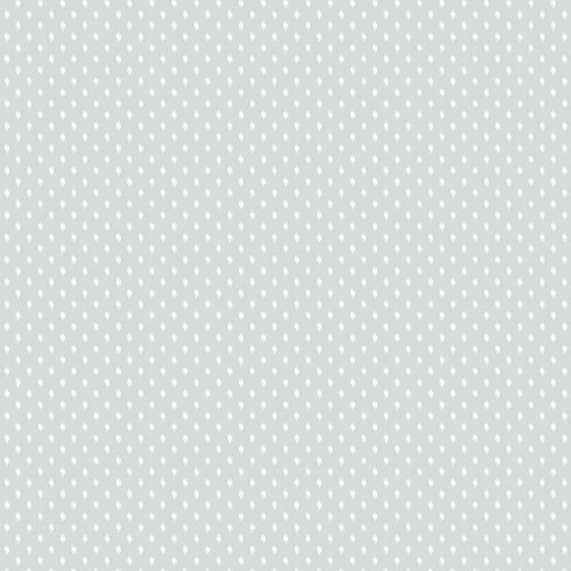 Tissu Patchwork Fleur Nouveau "Ikat Grey", Coupon