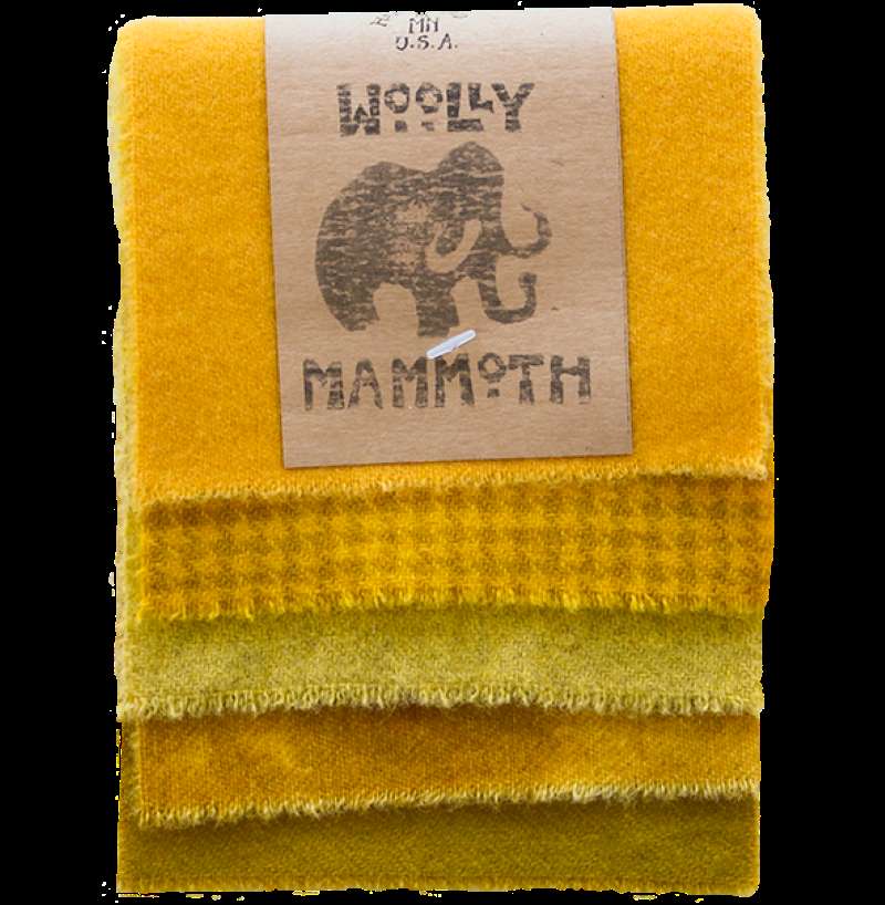 Lainage - Assortiment Jaune Moutarde