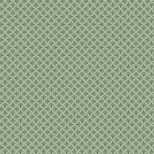 Tissu Patchwork Splendor "Deco Sprig Sage", Coupon