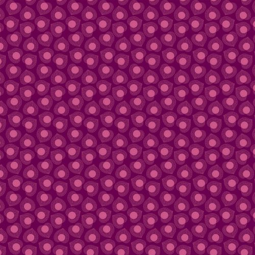 Tissu Patchwork Splendor "Golden Berry Burgundy"