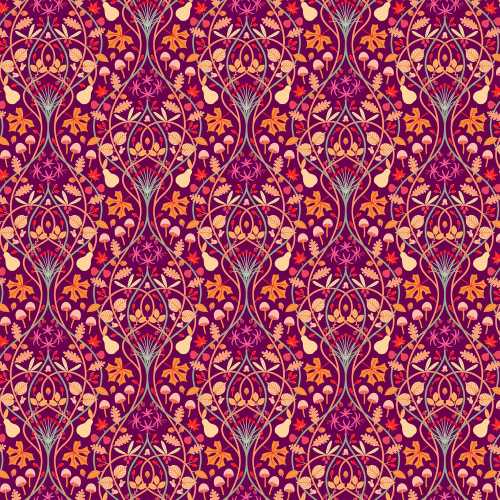 Tissu Patchwork Splendor "Fall Botanica"