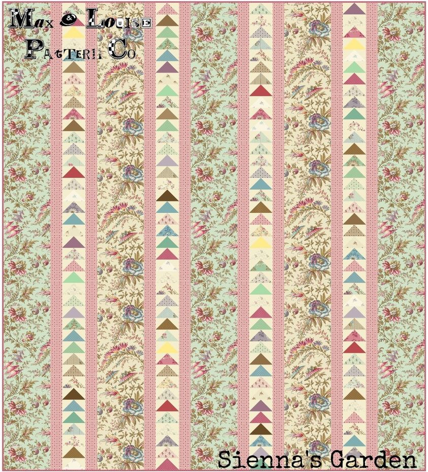 Modèle Patchwork - Sienna's Garden - Gratuit