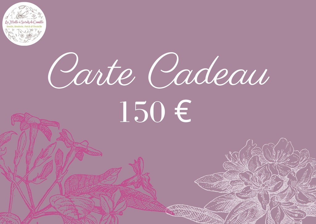 Carte-Cadeau 150€