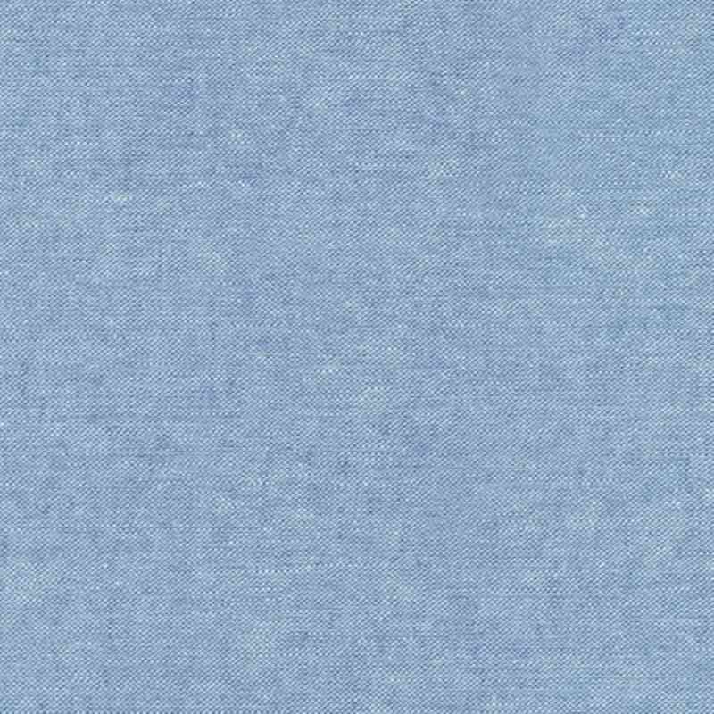 Tissu Patchwork Faux-uni Coton-Lin Cadet