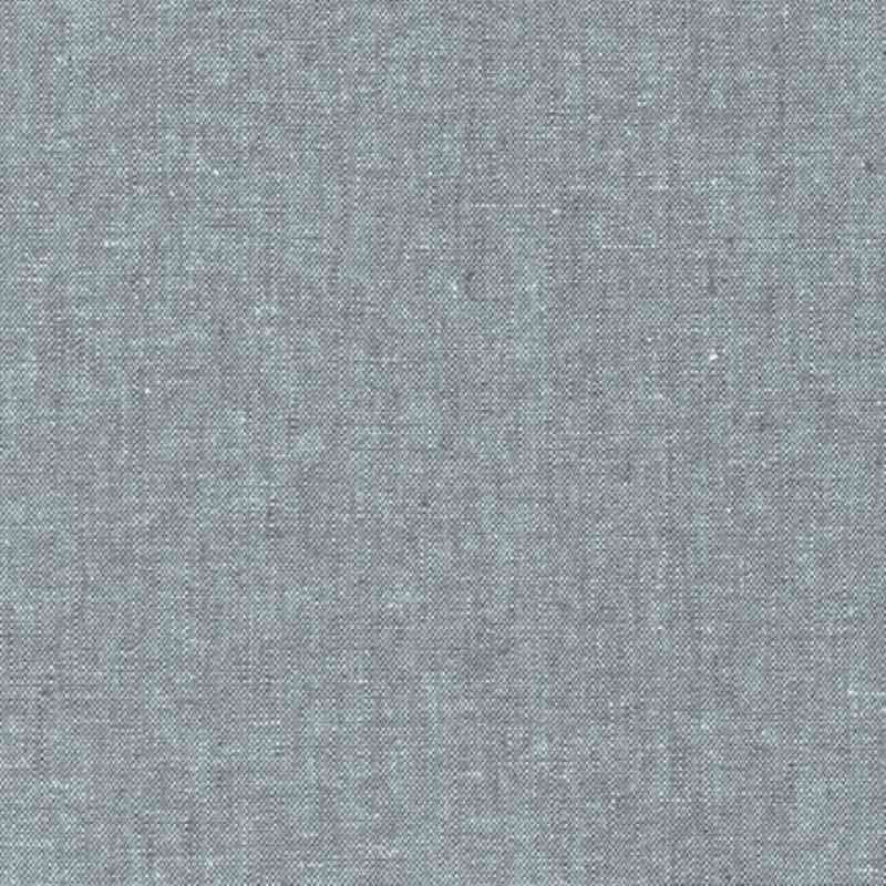 Tissu Patchwork Faux-uni Coton-Lin Shale, Coupon