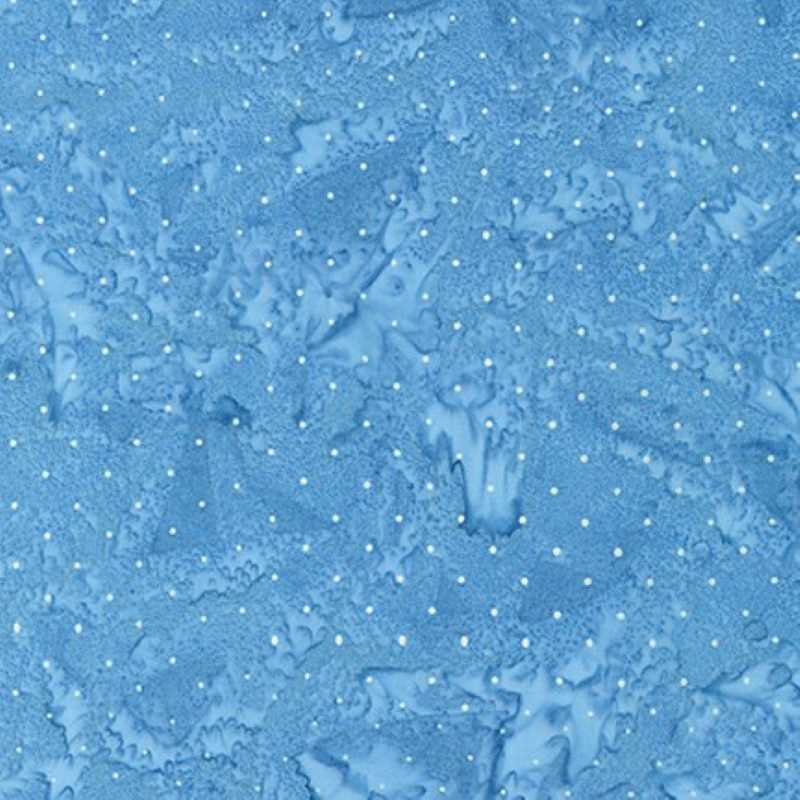 Tissu Patchwork Batik Kasuri Denim, Coupon