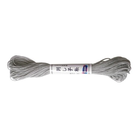 Fil Sashiko Gris, Col. n°28 - 20 m