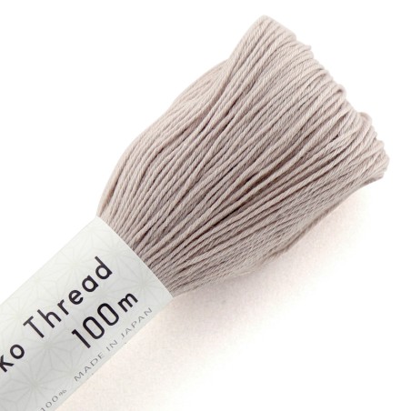 Fil Sashiko Champignon, Col. n°116 - 100 m