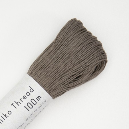 Fil Sashiko Taupe, Col. n°127 - 100 m