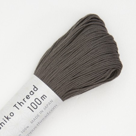 Fil Sashiko Fumée, Col. n°130 - 100 m