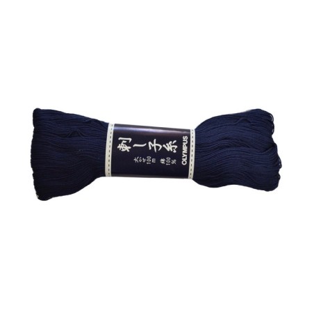 Fil Sashiko Bleu Marine, Col. n°103 - 100 m