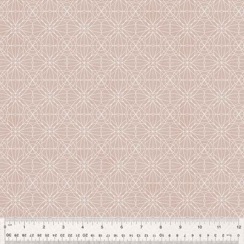 Tissu Patchwork Idylwide Line Drawing Primrose