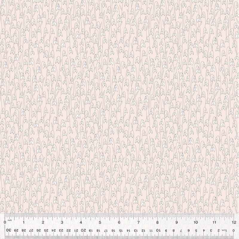 Tissu Patchwork Idylwide Snowdrops Quartz