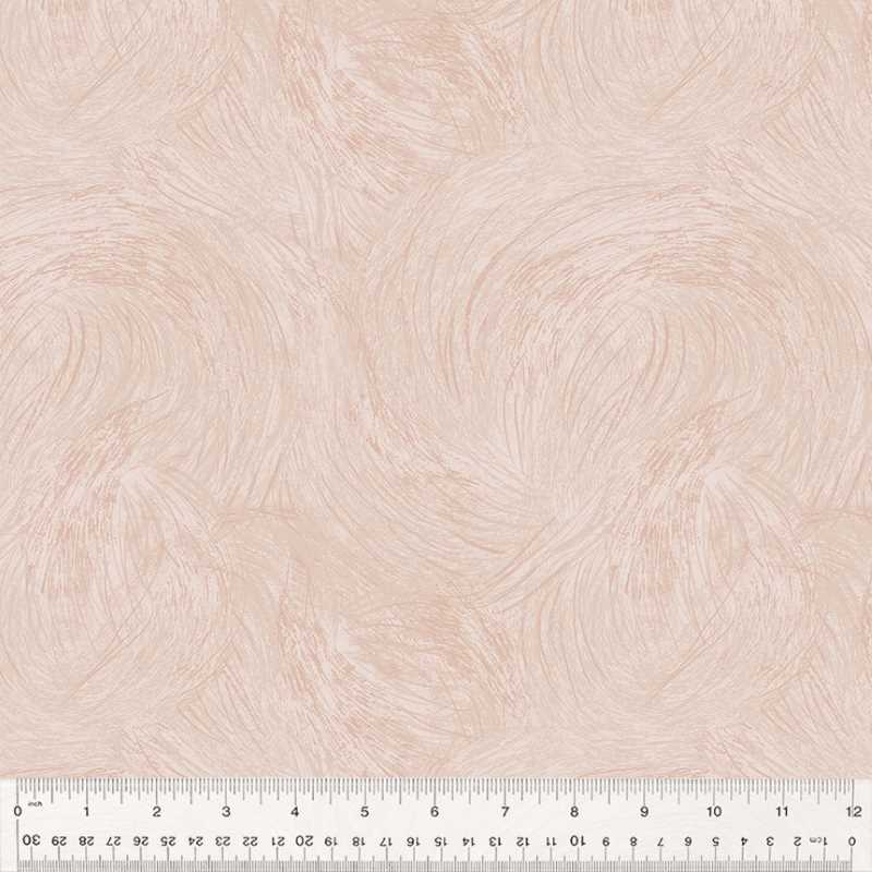 Tissu Patchwork Idylwide Pencil Markings Blush