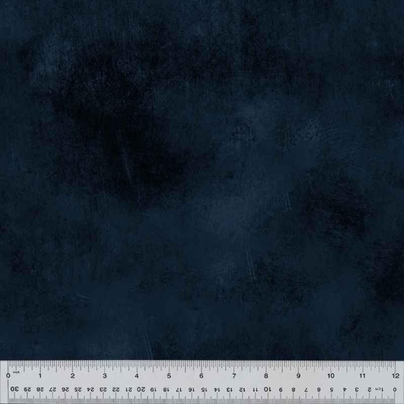 Tissu Patchwork Botanical Blues Ink Wash Ink