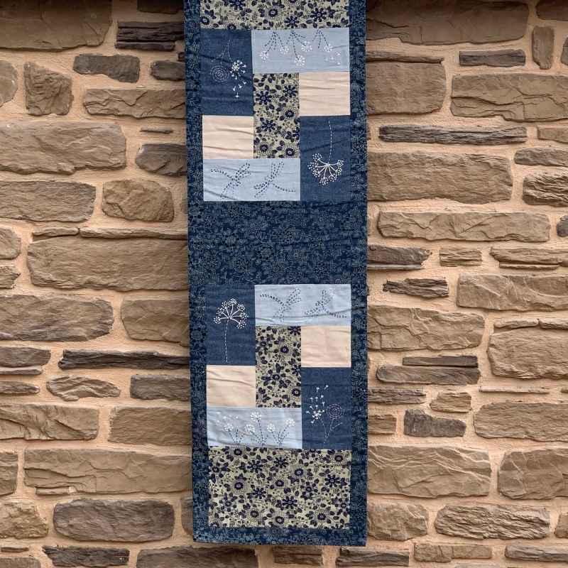 Kit Patchwork _ Chemin de Table Jardin Botanique