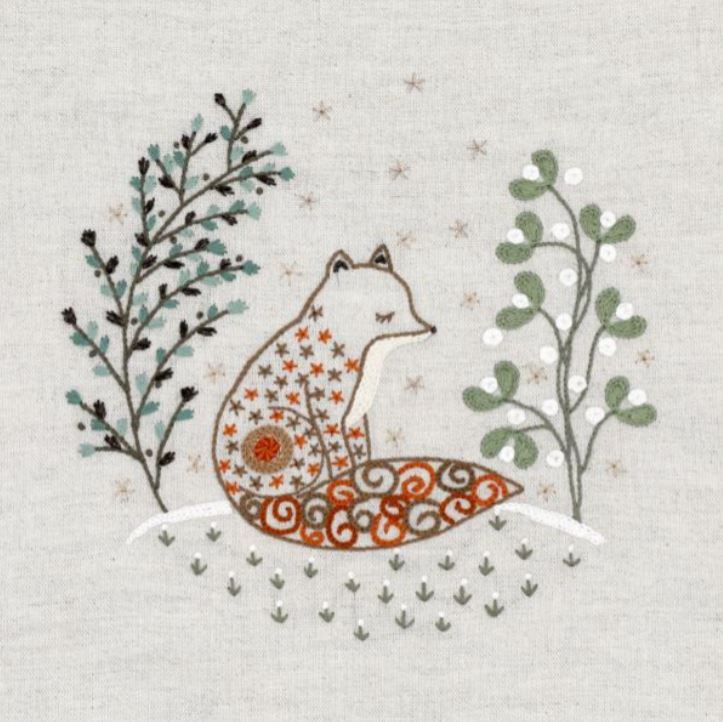 Kit Broderie "Goupil des Bois"