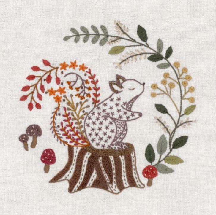 Kit Broderie "Jardinier des Forêts"