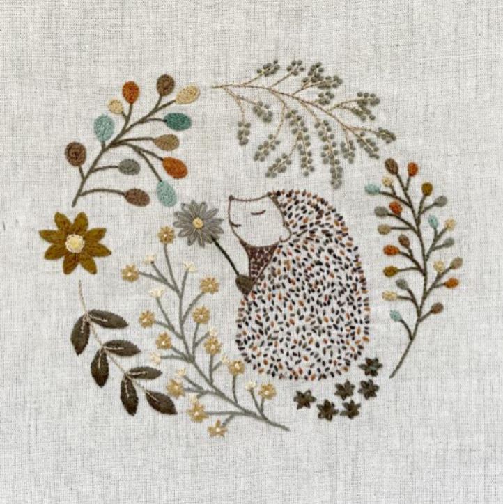 Kit Broderie "Simon le Hérisson"