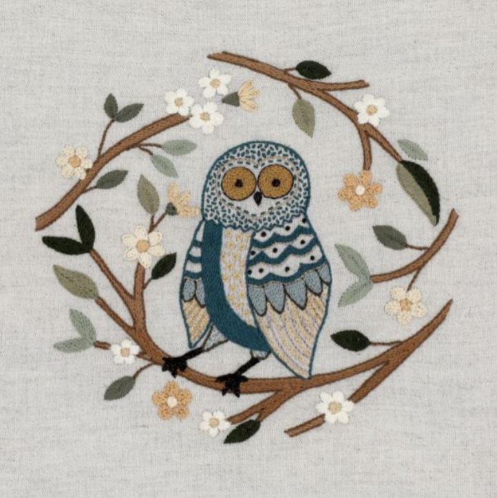 Kit Broderie "Colette la Chouette"