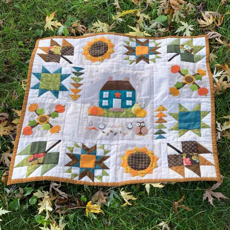 Modèle Patchwork _ Au Fil des Saisons "Automne"